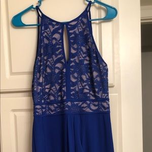 Cobalt blue dress